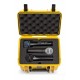 type 2000 jaune insert mousse pour 6 microphones