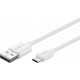 Câble Micro USB blanc