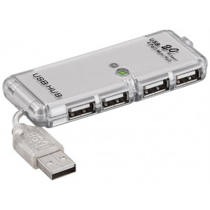 Répartiteur USB quadruple USB 2.0