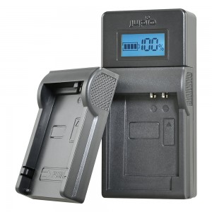 JUPIO Chargeur USB pour JVC/Samsung/Sony 7.2V-8.4V