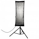 Eggcrate grid :Match with Asymmetric Softbox  of 45*110CM