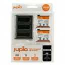 JUPIO Kit 2x DJI Osmo AB1  + Chargeur Triple USB