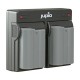 JUPIO Kit 2x EN-EL15B + chargeur USB double