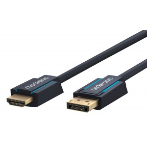 Câble adaptateur DisplayPort vers HDMI actif 10 m