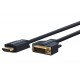 Câble adaptateur DVI vers HDMI 2 m