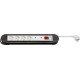 Bloc Multiprise 4 Prises avec Protection contre la Surcharge, 1,4 m