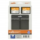 JUPIO Kit 2 batteries BLX-1 + Chargeur double USB