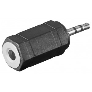 Adaptateur de casque , prise Jack AUX 2,5 mm vers 3,5 mm