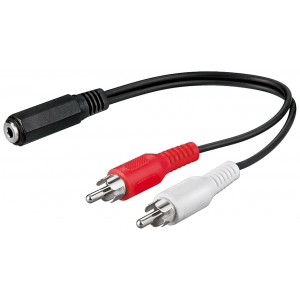 AVK 3,5mm F/2x RCA M 0020 0,2m