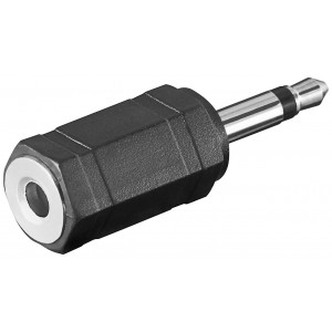 Adaptateur de Casque, Prise Jack AUX 3,5 mm Mono vers Stéréo