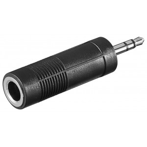 Adaptateur de casque AUX , prise Jack 3,5 mm vers 6,35 mm