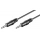 Câble de connexion audio AUX, 3,5 mm stéréo, CU