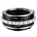 Pentax Pentax K/DA vers  vers Sigma, Leica, Panasonic L