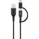 Câble 2 en 1 USB vers Micro-USB & USB-C