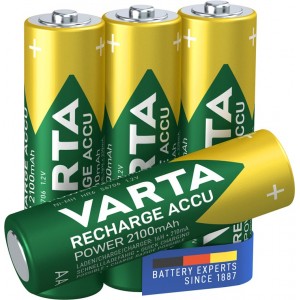 VARTA HR6/AA 1200mAh x4 Solaire rechargeable