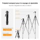 K&F Trepied Alu + tete panoramique Charge 4Kg
