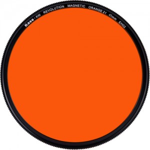 KASE Filtre Revolution N&B Orange 49mm 