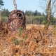 STEALTH GEAR Chaise affut M2 Camouflage marron 1 pers