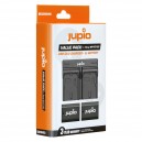 JUPIO 2x batterie NP-FZ100 + Chargeur USB double
