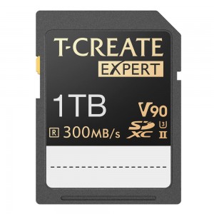 Carte SDXC T-CREATE EXPERT 2 To UHS-II U3 V90