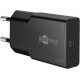 Goobay 25 W Chargeur Rapide USB-C PD GaN Slim noir