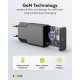 Goobay 25 W Chargeur Rapide USB-C PD GaN Slim noir