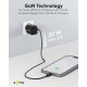 Goobay 20 W Chargeur Rapide USB-C PD GaN Nano noir