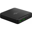 Goobay 100 W Chargeur de Table Multiport USB-C PD GaN noir