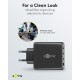Goobay 68 W Chargeur Rapide Multiport USB-C PD GaN noir