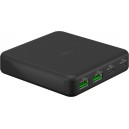 Goobay 65 W Chargeur de Table Multiport USB-C PD GaN noir