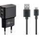 Goobay 12 W Kit de Charge Double Micro-USB noir