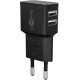 Goobay 12 W Kit de Charge Double Micro-USB noir