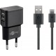 Goobay 12 W Charge Kit Double USB-C noir