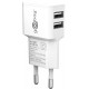Goobay 12 W Charge Kit Double Apple Lightning blanc