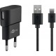 Goobay 5 W Charge Kit Double USB-C noir