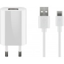 Goobay 5 W Charge Kit USB-C blanc
