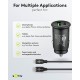 Goobay 27 W Dual USB Kit de Chargeur Rapide pour Voiture USB-C