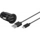 Goobay 12 W Dual USB Kit de Chargeur pour Voiture USB-C, USB-A