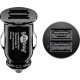 Goobay 12 W Dual USB Kit de Chargeur pour Voiture USB-C, USB-A