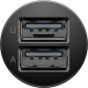 Goobay 12 W Dual USB Kit de Chargeur pour Voiture USB-C, USB-A