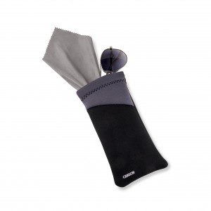 Microfiber Lens Cloth in Pouch for Eyeglasses-(01)Charcoal. (02)Blue. (03)Plum. (04) Sunset. (05)Lime. BKGY. BKOL. GYBU. GYGR