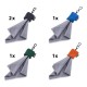 CARSON Stuff-It Presentoir microfibre
