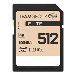 TEAM GROUP Elite SDXC 512Gb (U3 V30)